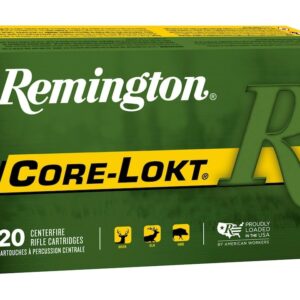 Remington Core-Lokt Ammunition 30-06 Springfield 180 Grain Core-Lokt Soft Point Box of 20