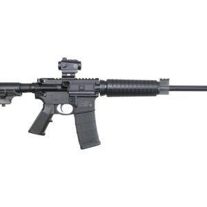 Smith & Wesson M&P 15 Sport II Optics Ready Semi-Automatic Centerfire Rifle 5.56x45mm NATO 16" Barrel Black Collapsible With Scope